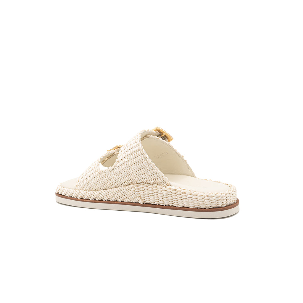 Greta - Ivory | Sandali in Rafia