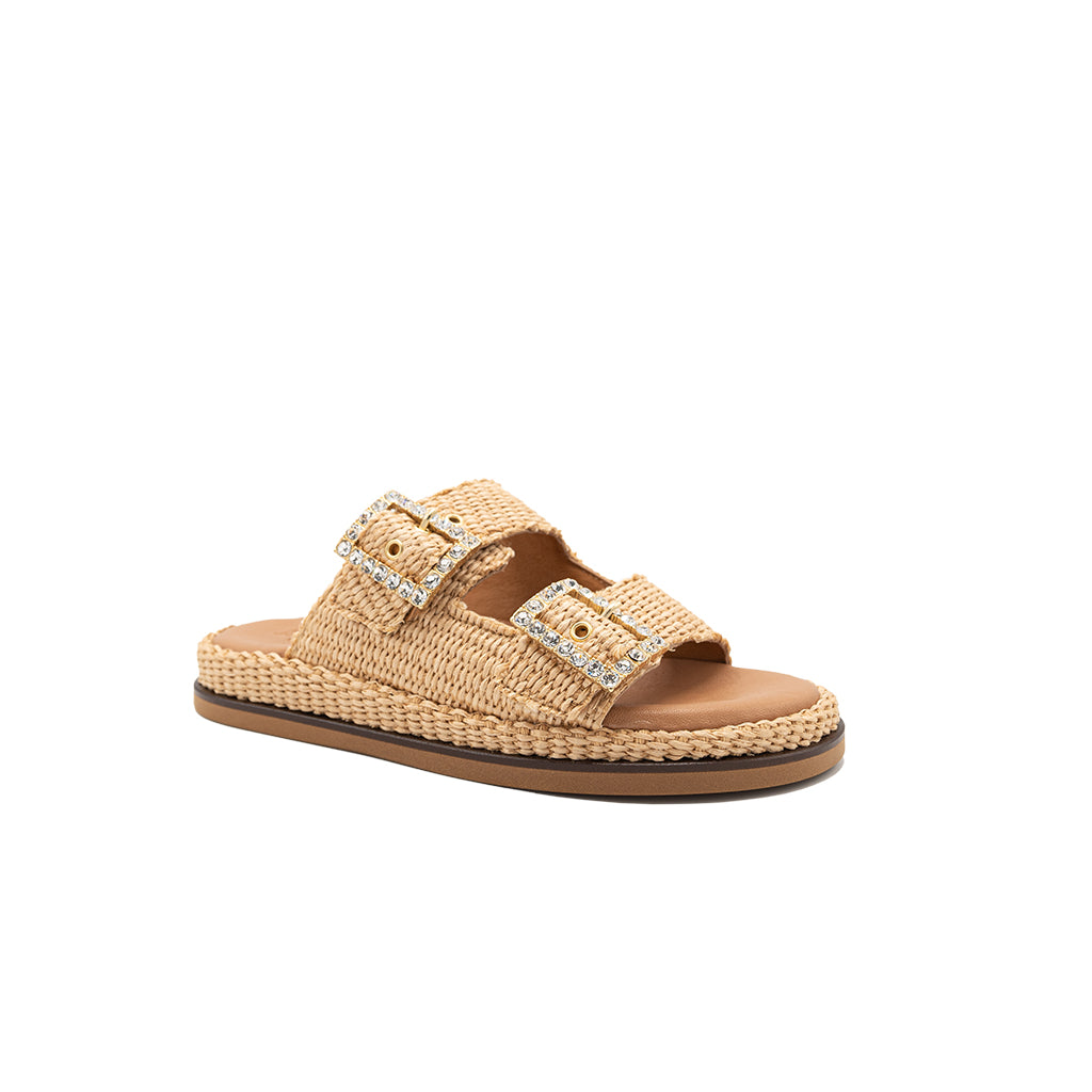 Greta | Raffia Sandals