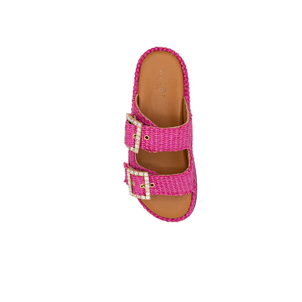 Greta | Raffia Sandals