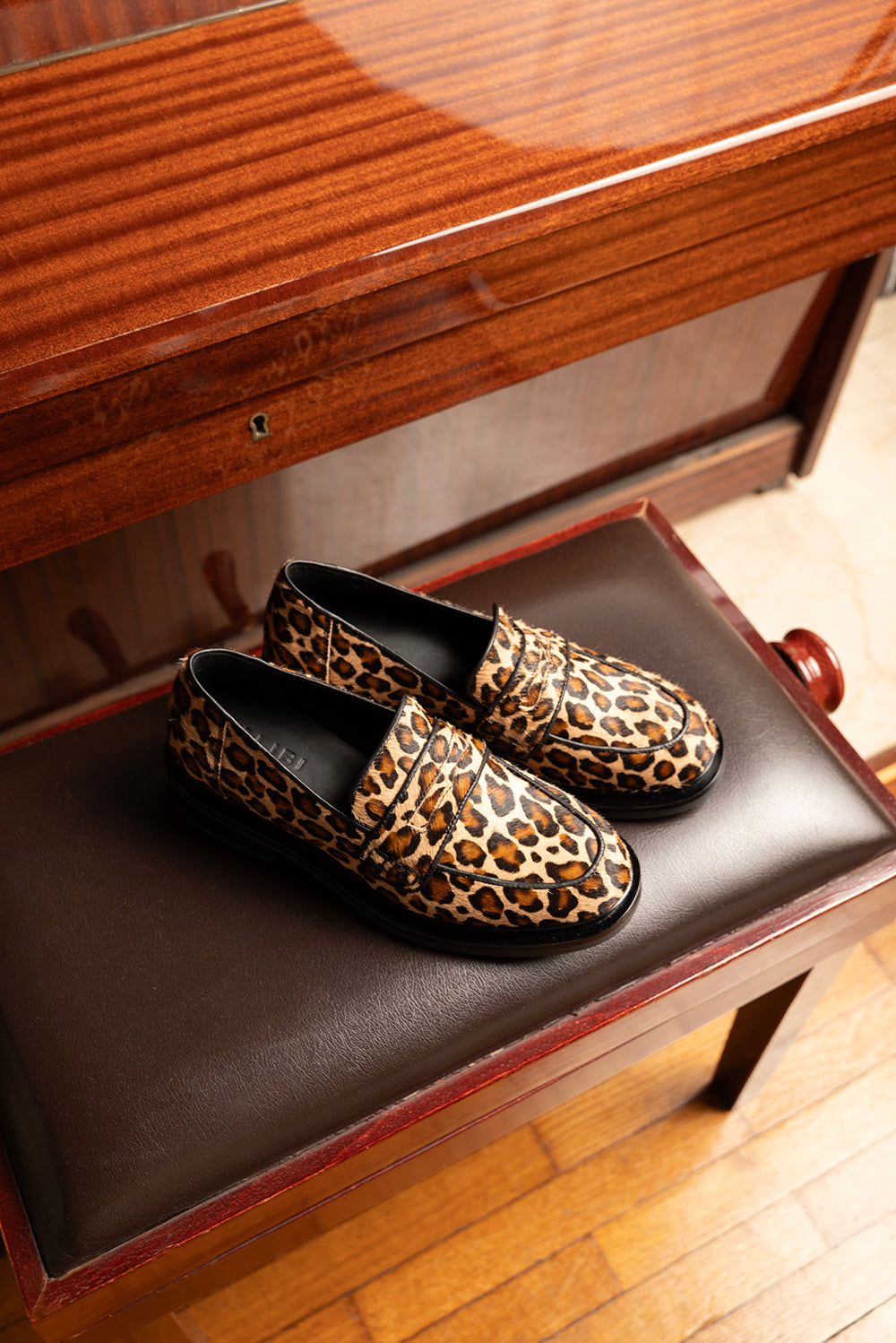 Cindy - Leopard | Mocassini in Cavallino