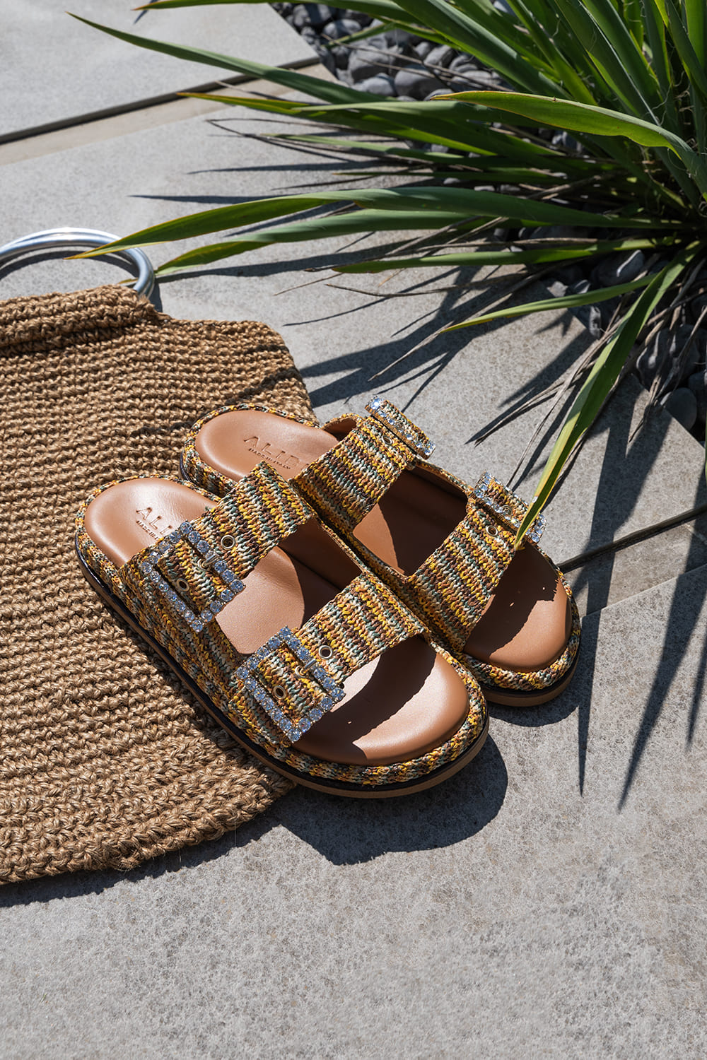 Greta - Automne | Sandales en raphia