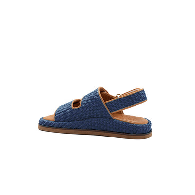 Flore - Marine | Sandales en raphia