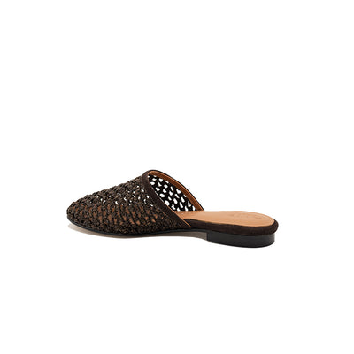 Audrey-Brown | Sabot en raphia