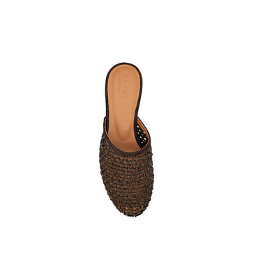 Audrey-Brown | Sabot en raphia