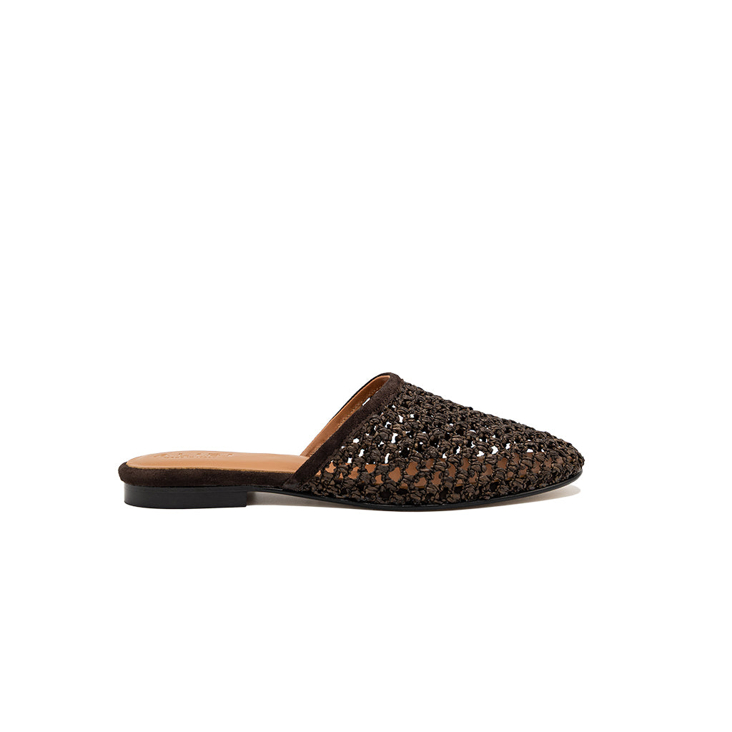 Audrey-Brown | Sabot en raphia