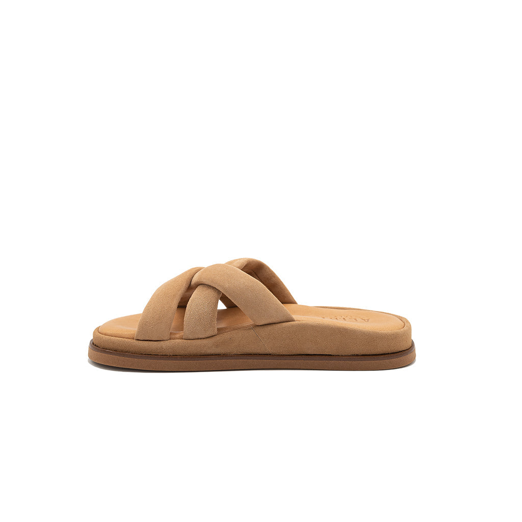 Carol - Camel | Sandalias de Gamuza