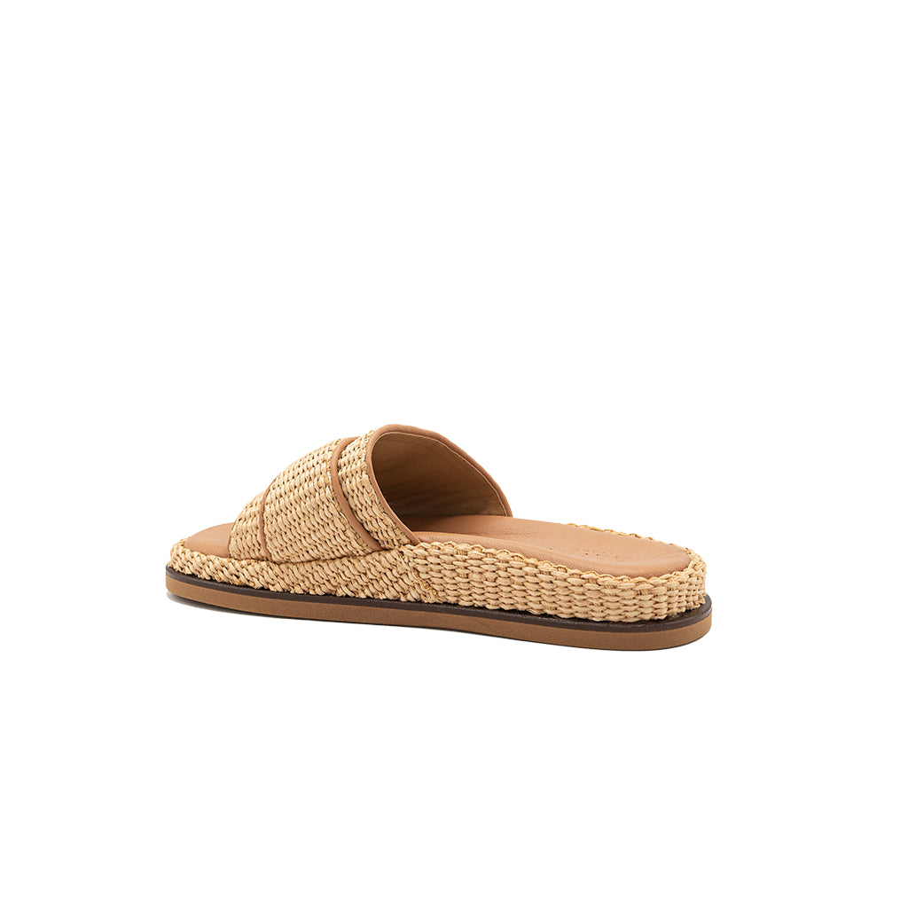 Frida - Beige | Sandali in Rafia