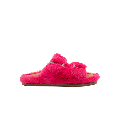 Greta - Fucsia | Sandali in Eco Fur