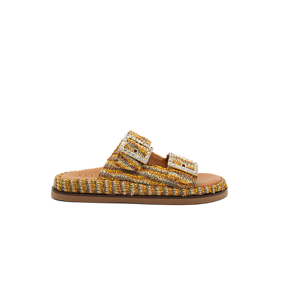 Greta - Automne | Sandales en raphia