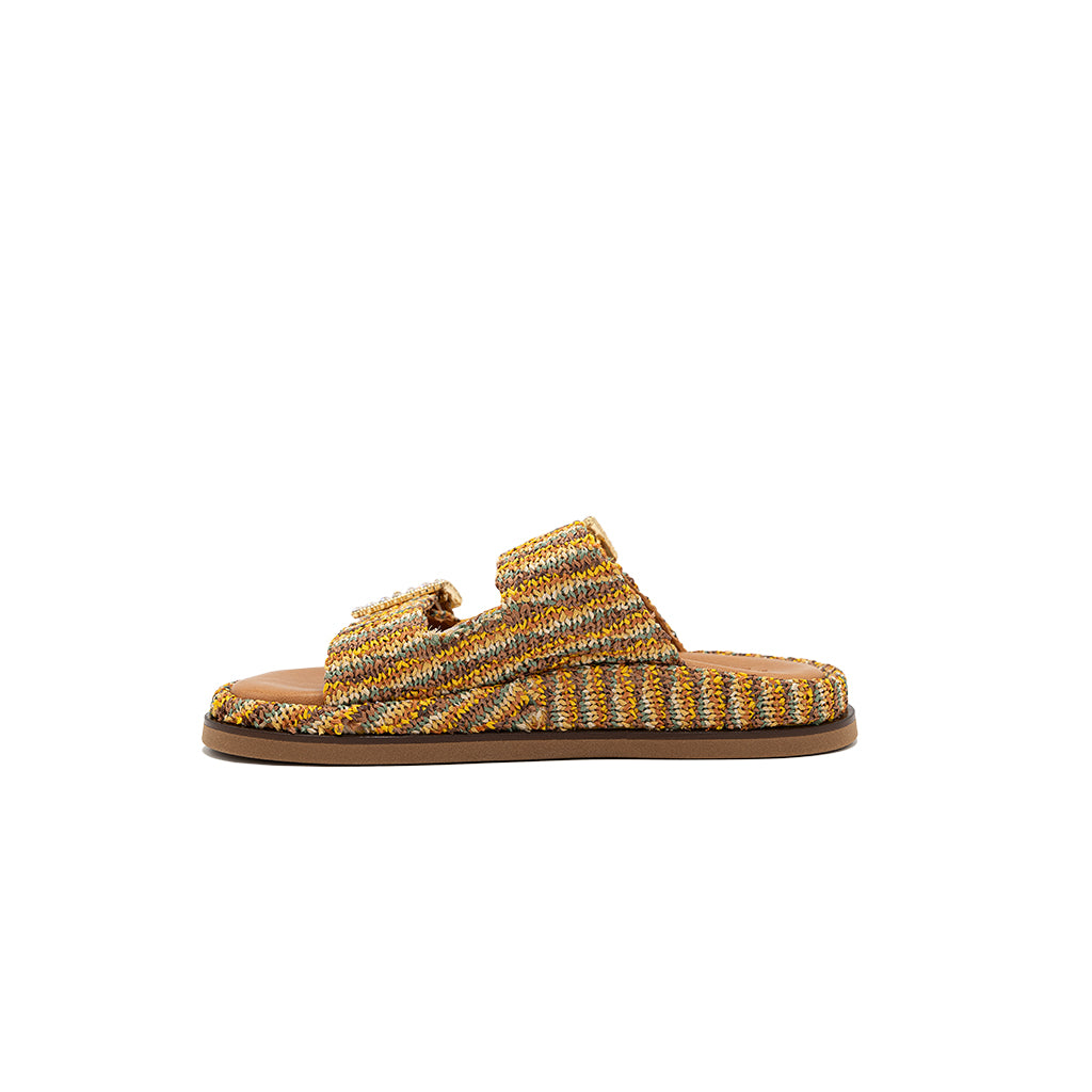 Greta - Automne | Sandales en raphia