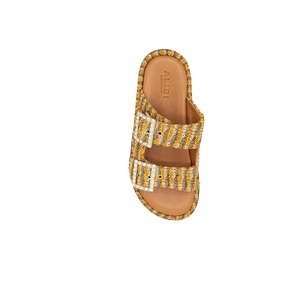 Greta - Automne | Sandales en raphia