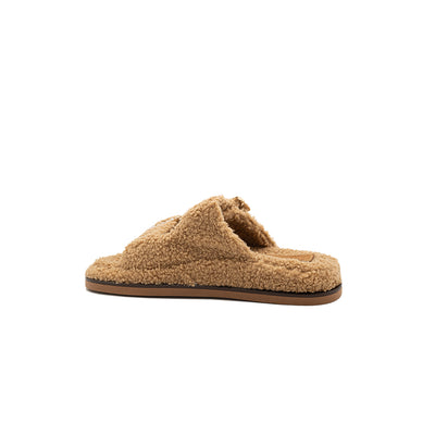 Greta - Camel | Sandali in Teddy