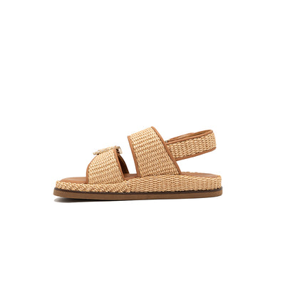 Maya - Beige | Sandali in Rafia