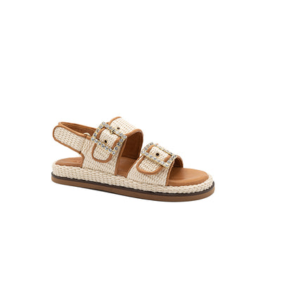 Maya - Pearl | Sandali in Rafia