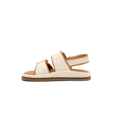 Maya - Pearl | Sandali in Rafia