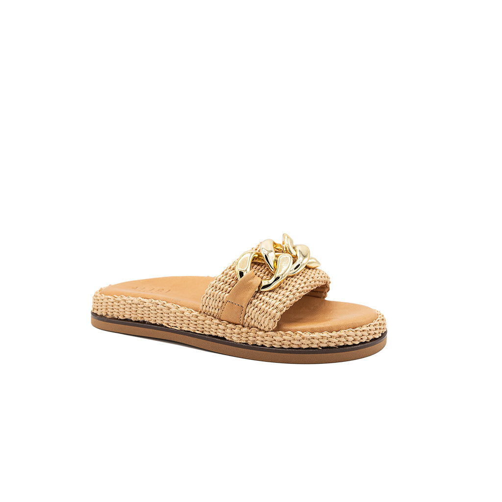 Nancy - Beige | Sandali in Rafia