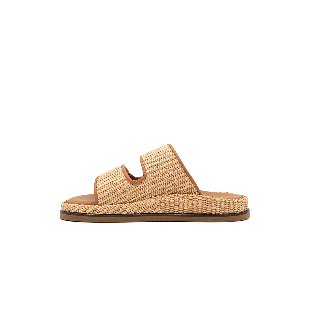 Penny - Beige | Sandali in Rafia