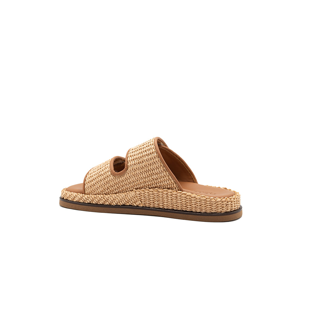 Penny - Beige | Sandali in Rafia