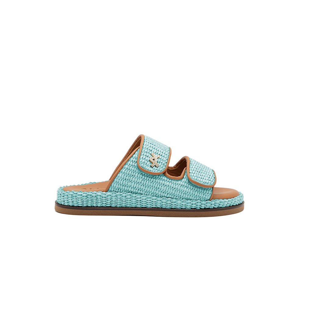 Penny - Marine | Sandales en raphia