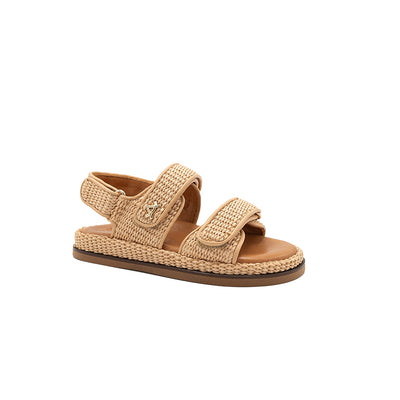 Vera - Beige | Sandalias en Rafia