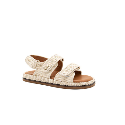 Vera - Pearl | Sandalias en Rafia