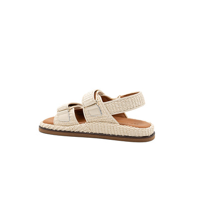 Vera - Pearl | Sandalias en Rafia