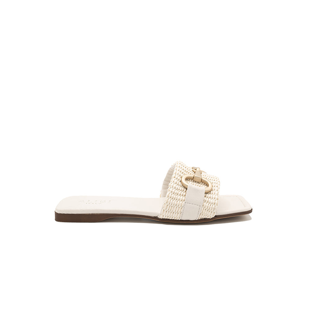 Lily | Raffia Slippers