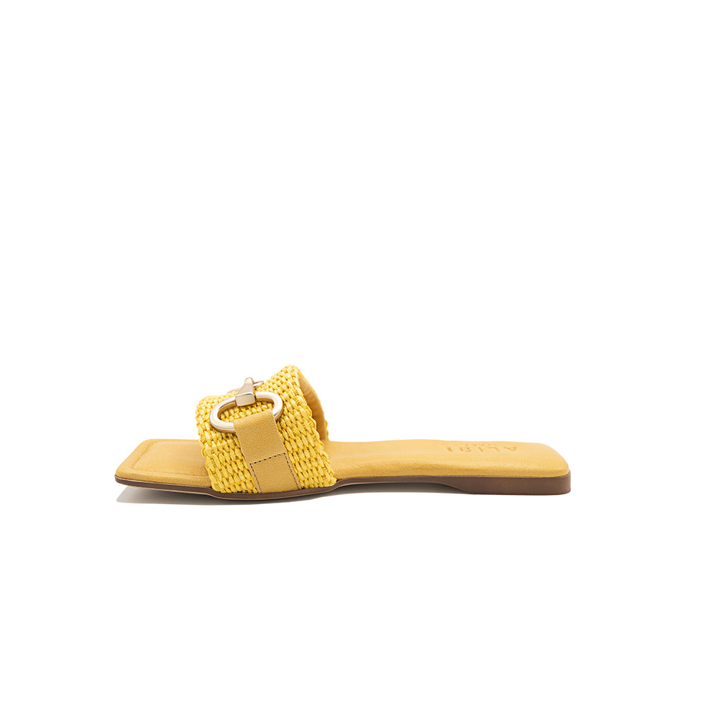 Lily | Raffia Slippers