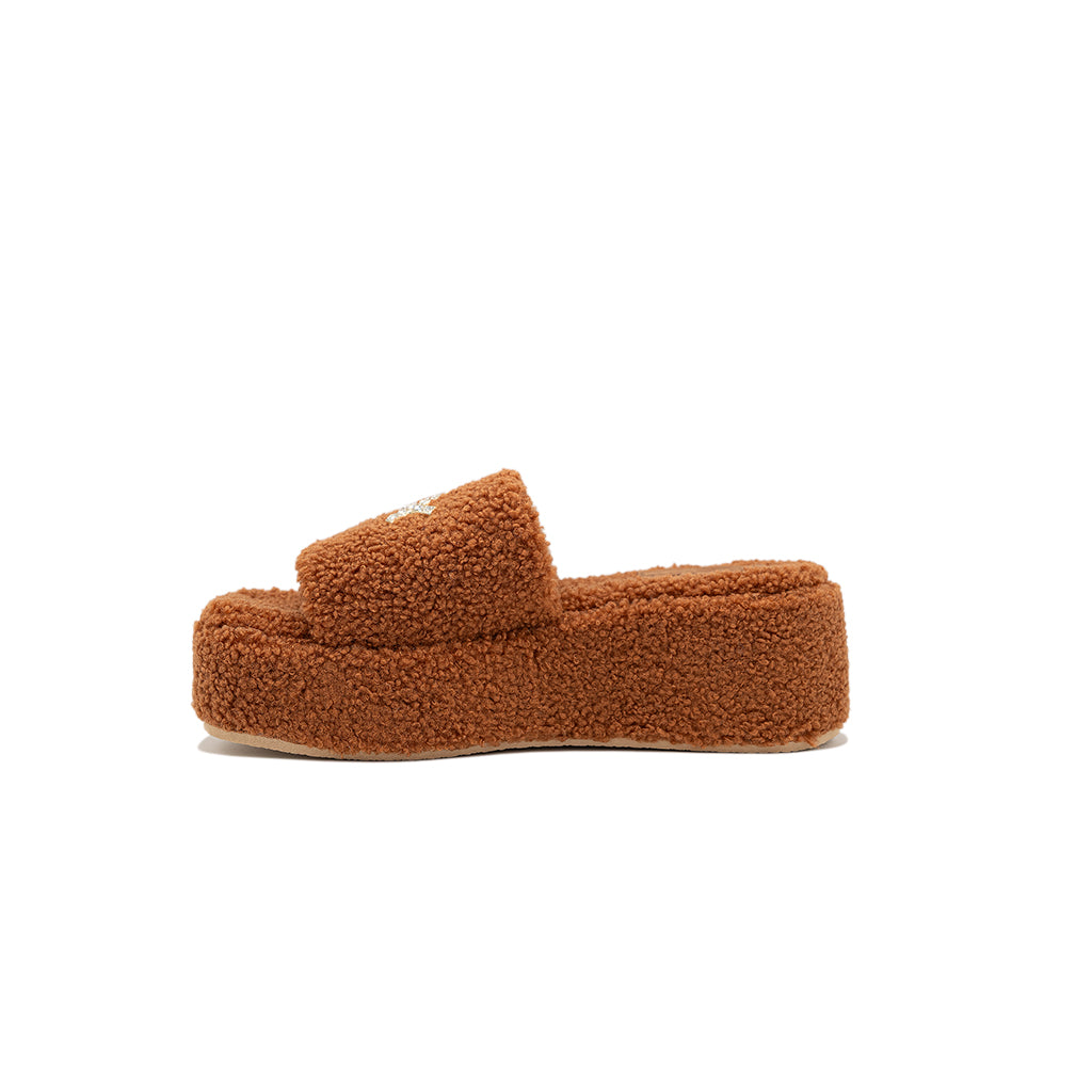 Anthea - Brick | Sandali in Teddy