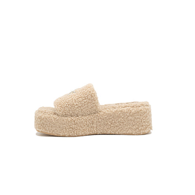 Anthea - Ivory | Sandali in Teddy