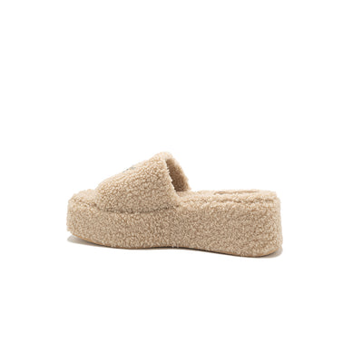 Anthea - Ivory | Sandali in Teddy