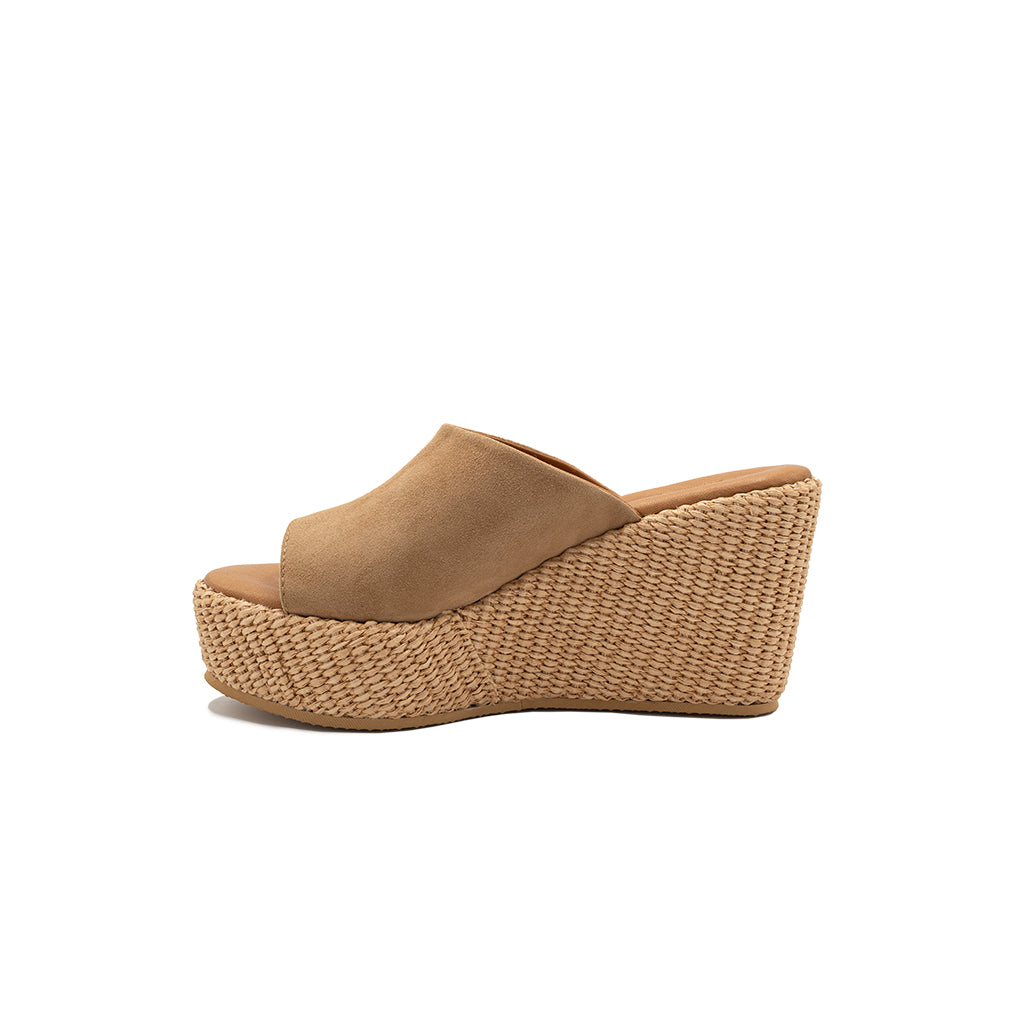 Clio | Suede Wedges