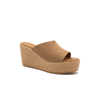 Clio | Suede Wedges