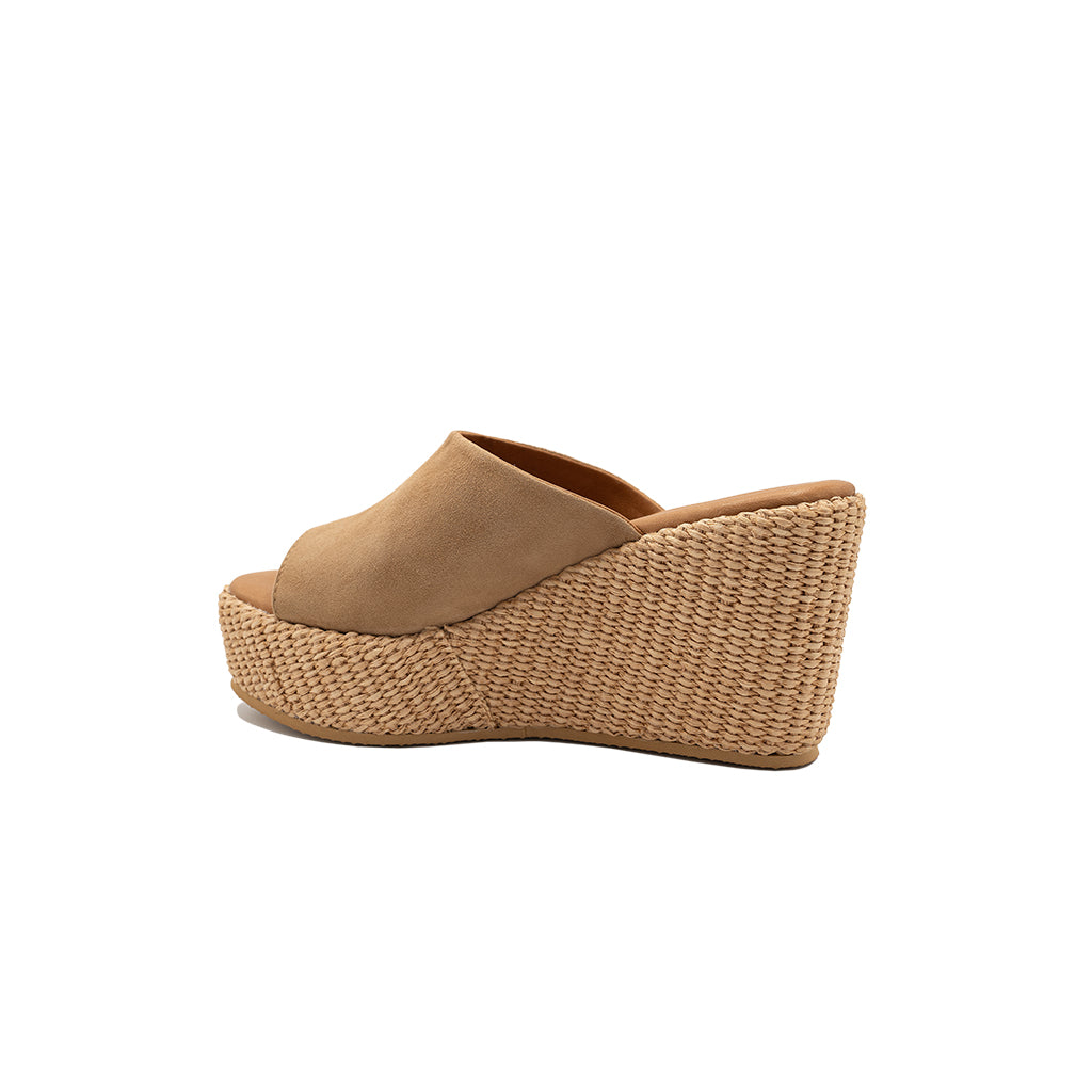 Clio | Suede Wedges