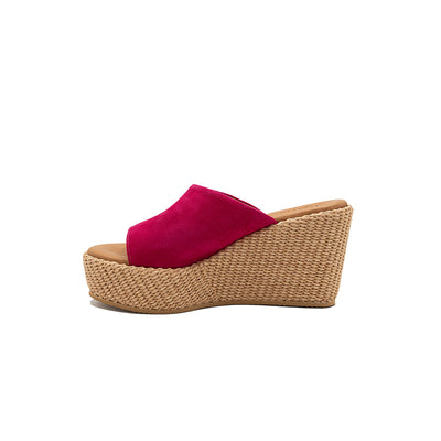 Clio | Suede Wedges