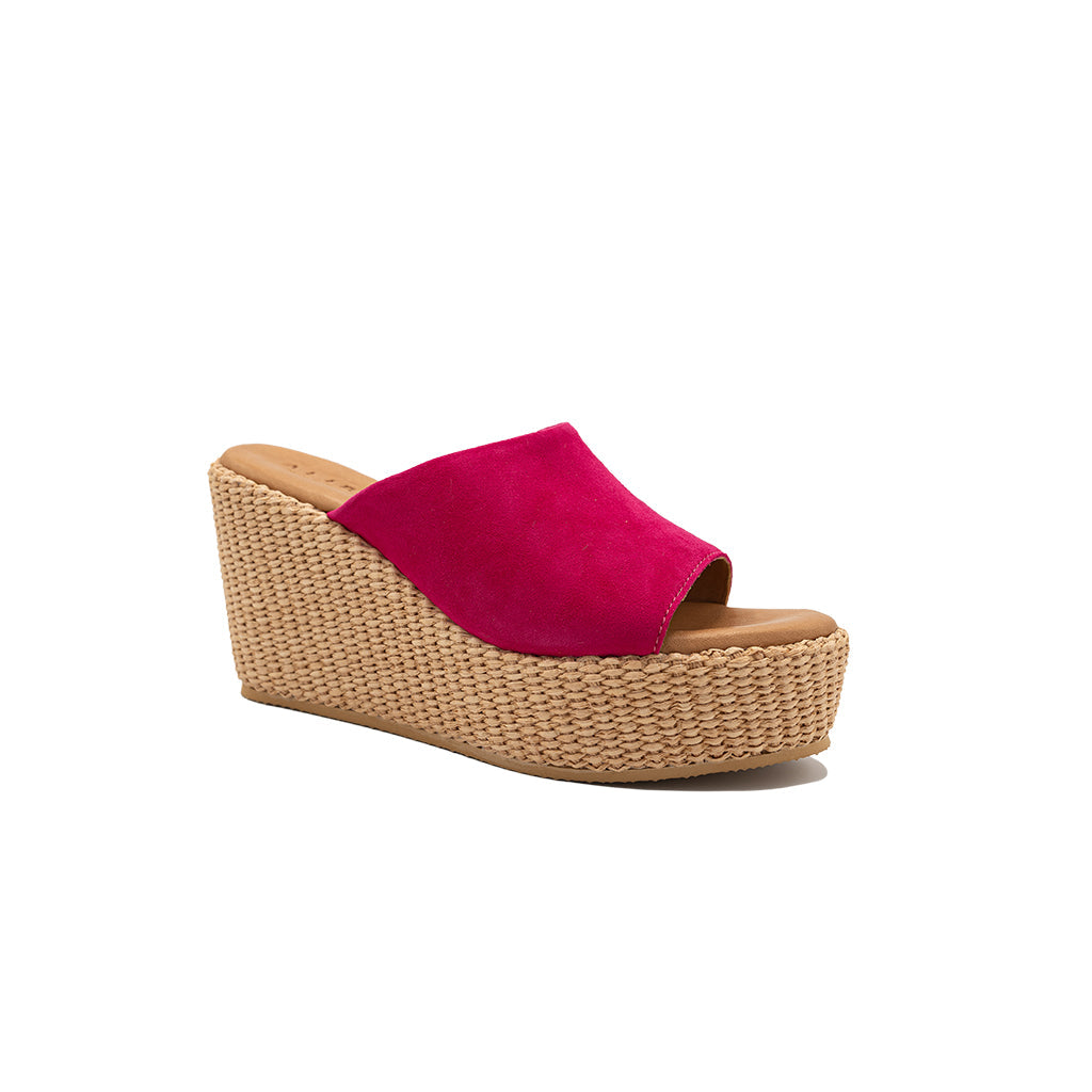 Clio | Suede Wedges