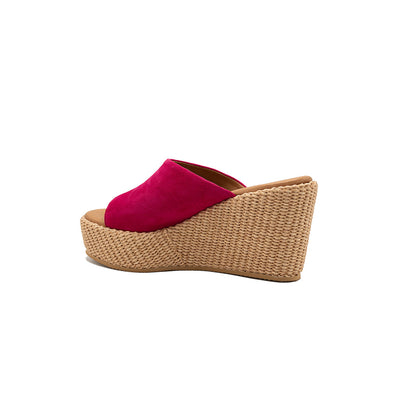 Clio | Suede Wedges