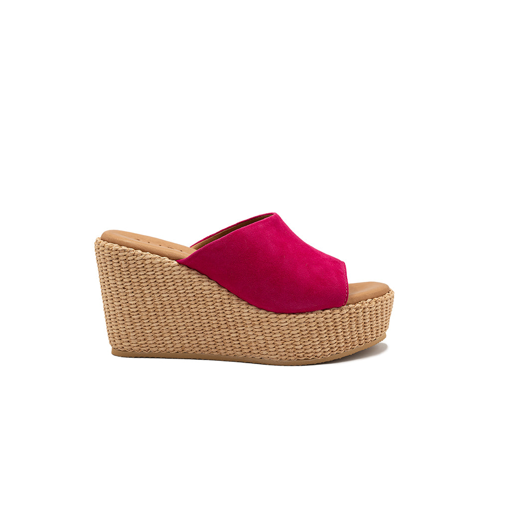 Clio | Suede Wedges