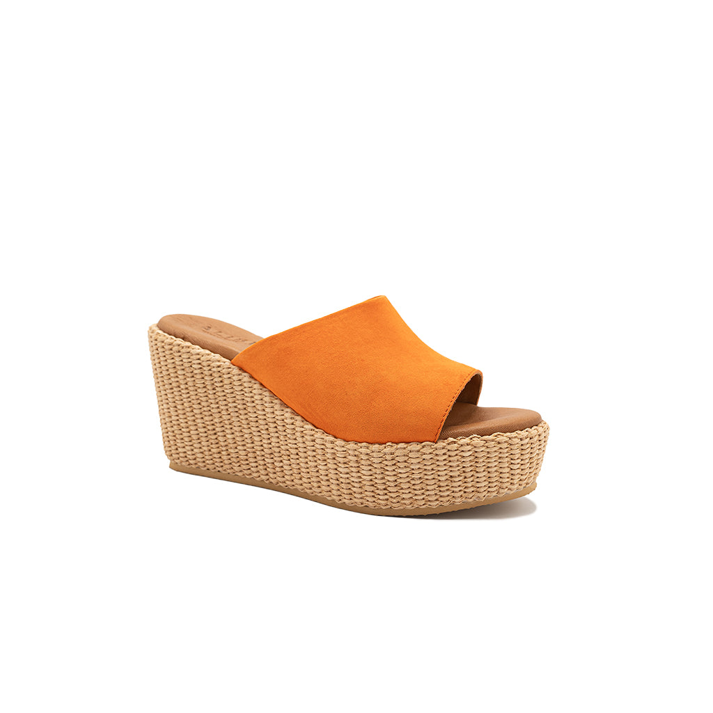 Clio | Suede Wedges