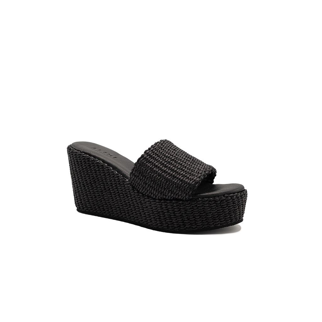 Daphne | Raffia Wedges