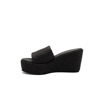 Daphne | Raffia Wedges