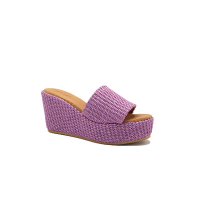 Daphne | Raffia Wedges 