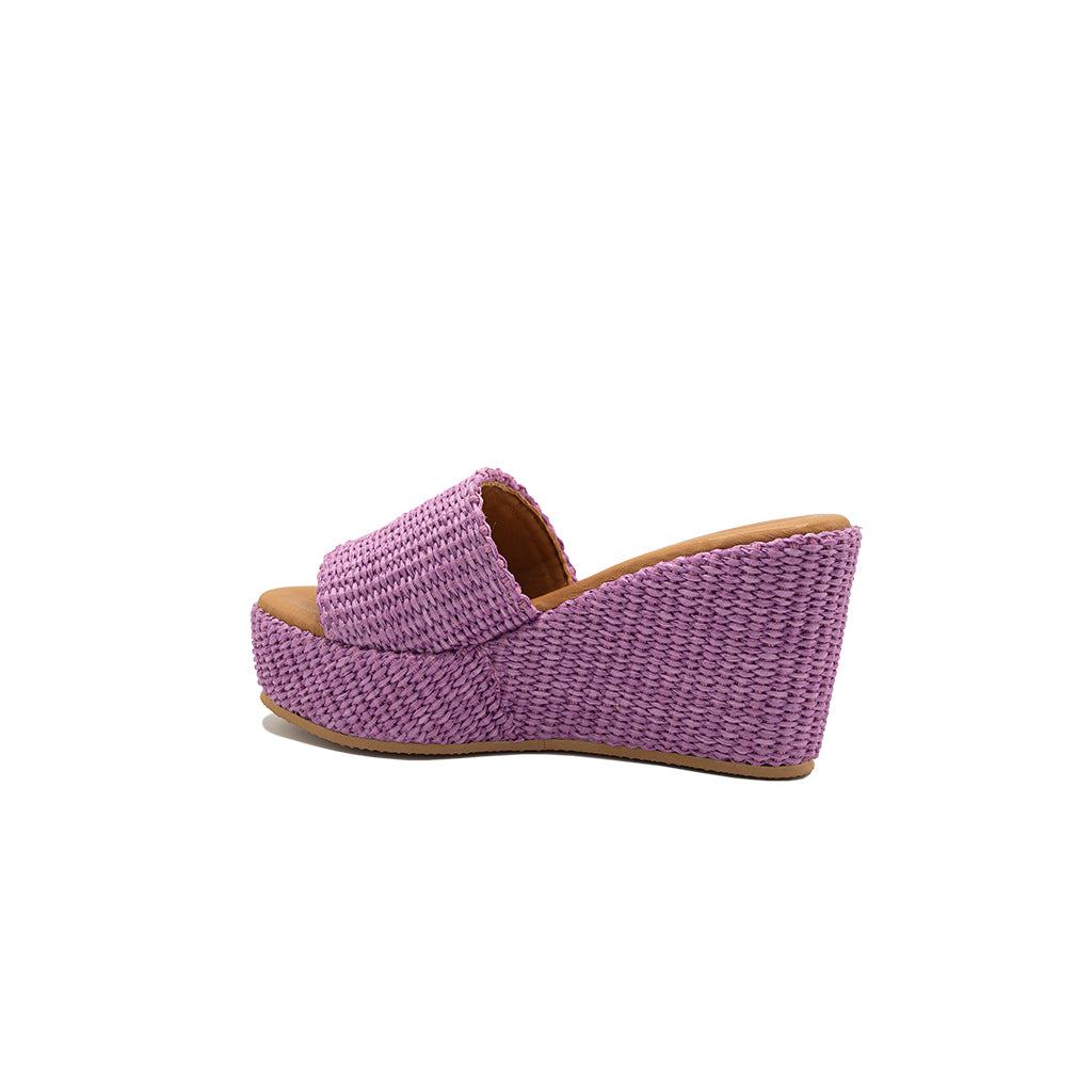 Daphne | Raffia Wedges 