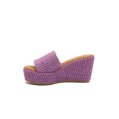 Daphne | Raffia Wedges 