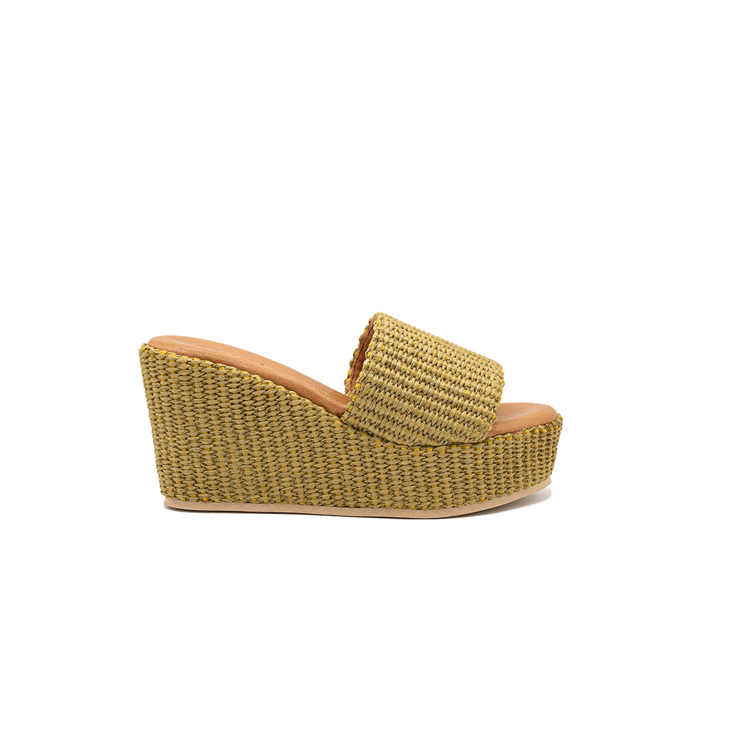 Daphne | Raffia Wedges