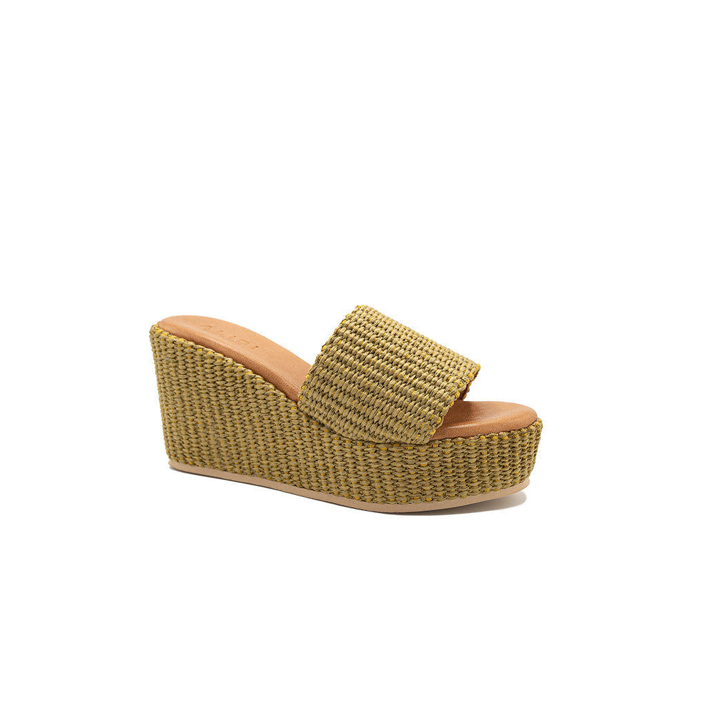 Daphne | Raffia Wedges