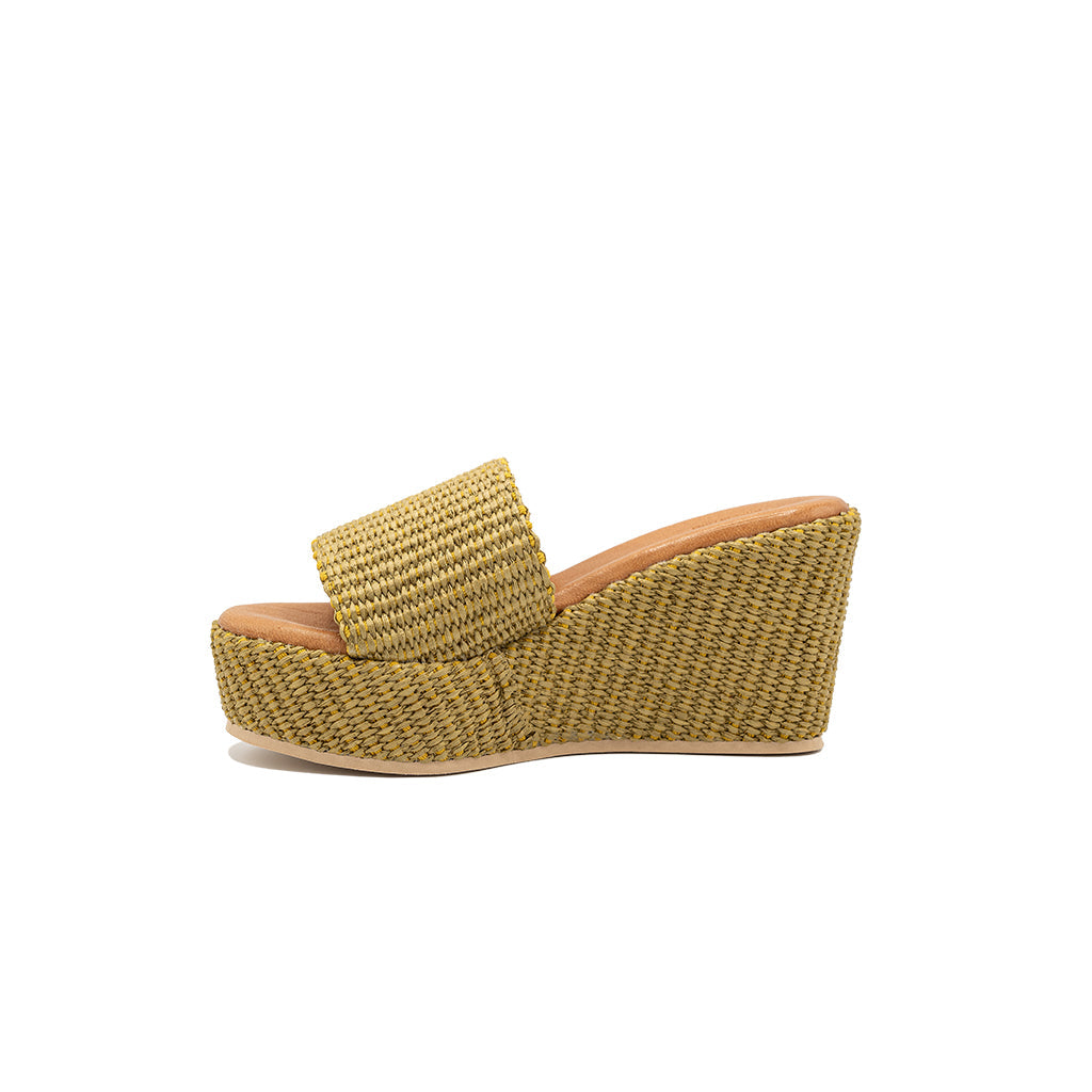 Daphne | Raffia Wedges