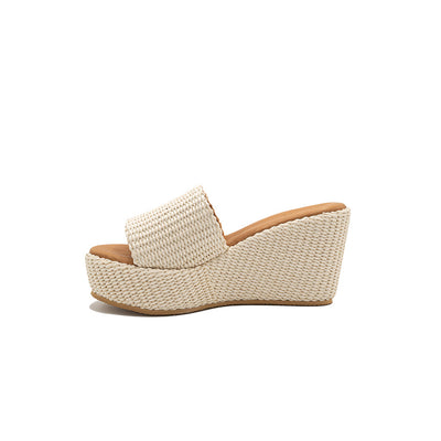 Daphne | Raffia Wedges