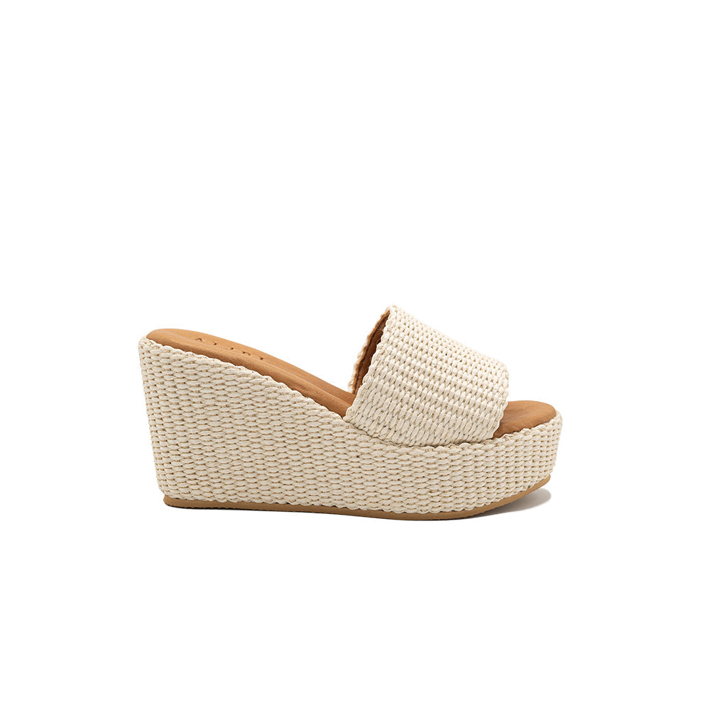 Daphne | Raffia Wedges