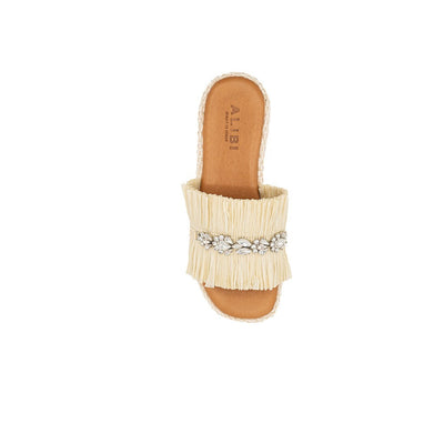 Olympia | Raffia Wedges